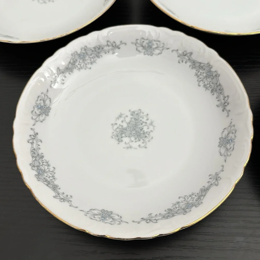 Rose China Florissant Coupe 5 Soup Bowls